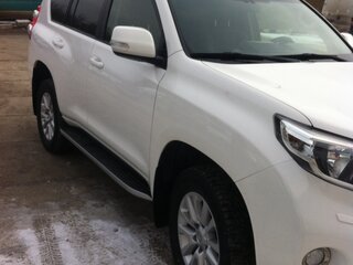 2014 Toyota Land Cruiser Prado 150 Series Рестайлинг 1, белый, 3200000 рублей, вид 3
