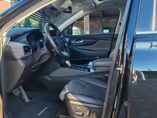 2019 Hyundai Santa Fe IV, чёрный, 2550000 рублей, вид 5