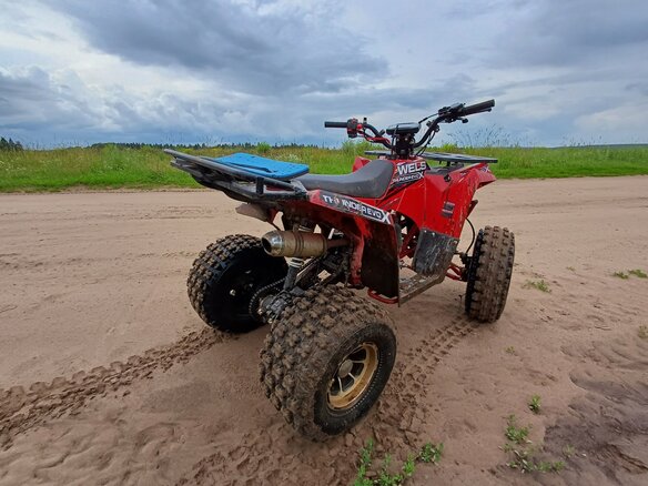 2022 Wels Thunder 125, красный, 99999 рублей - вид 10