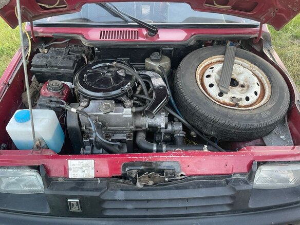 2002 Lada (ВАЗ) 1111 Ока, красный - вид 11