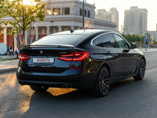2018 BMW 6 серии Gran Turismo 630i IV (G32), чёрный, 3090000 рублей, вид 4