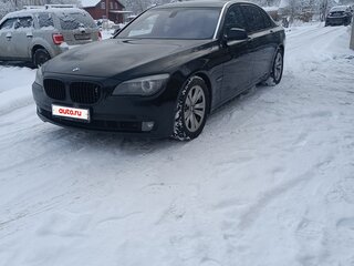2008 BMW 7 серии Long 750Li V (F01/F02/F04), чёрный, 1220000 рублей, вид 1
