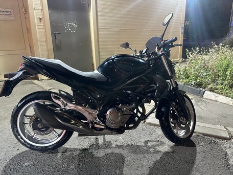 2010 Suzuki SFV 650 Gladius, чёрный, 430000 рублей, вид 1