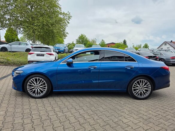 2024 Mercedes-Benz CLA 200 d II (C118, X118) Рестайлинг, синий - вид 1
