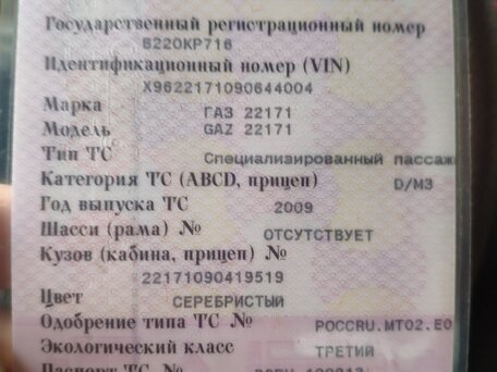 2009 ГАЗ Соболь (2217), серебристый, 250000 рублей, вид 4