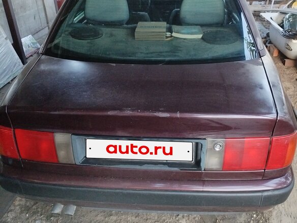 1993 Audi 100 IV (C4), пурпурный, 308000 рублей - вид 2