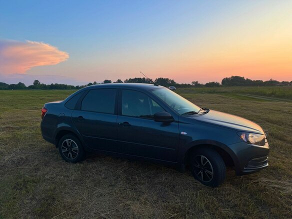2024 Lada (ВАЗ) Granta I Рестайлинг, серебристый, 830000 рублей - вид 22