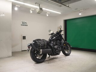 2022 Honda CMX 1100 Rebel, чёрный, 764000 рублей, вид 5