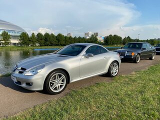 2006 Mercedes-Benz SLK-Класс 200 II (R171), серебристый, 1500000 рублей, вид 1