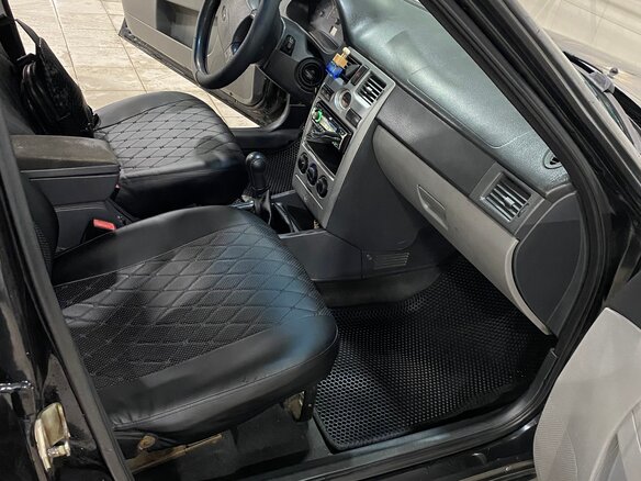2008 Lada (ВАЗ) Priora I, чёрный, 345000 рублей - вид 6
