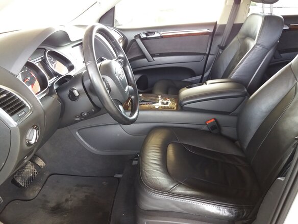 2011 Audi Q7 I (4L) Рестайлинг, белый - вид 5