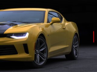 2016 Chevrolet Camaro VI, жёлтый, 3210000 рублей, вид 4