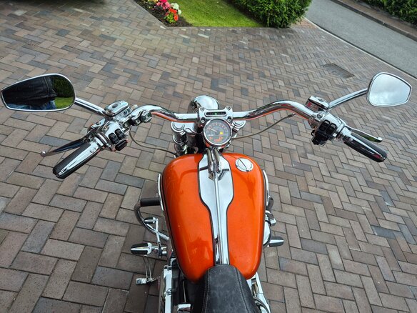 2014 Harley-Davidson Breakout, оранжевый, 2200000 рублей - вид 6