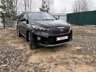 2018 Kia Sorento III Prime Рестайлинг, чёрный, 3320000 рублей, вид 3