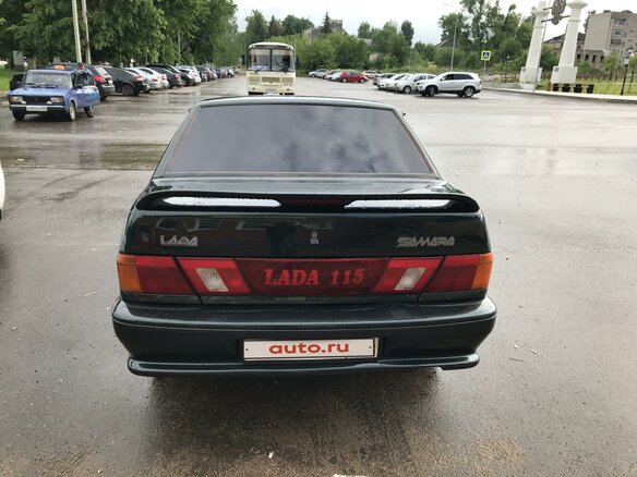 2003 Lada (ВАЗ) 2115, зелёный, 350000 рублей - вид 4