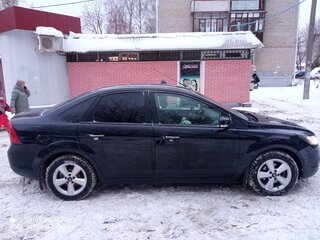 2008 Ford Focus II Рестайлинг, чёрный, 585000 рублей, вид 4