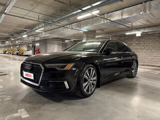 2019 Audi A6 45 TFSI V (C8), чёрный, 3350000 рублей, вид 1