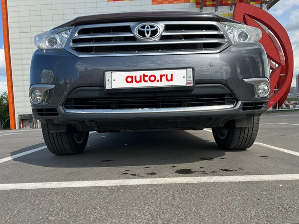 2012 Toyota Highlander II (XU40) Рестайлинг, серый, 2800000 рублей - вид 30