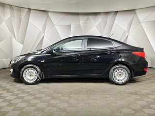 2015 Hyundai Solaris I Рестайлинг, чёрный, 679000 рублей, вид 5