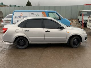 2017 Lada (ВАЗ) Granta I, серебристый, 700000 рублей, вид 4