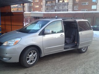2005 Toyota Sienna II, серый, 950000 рублей, вид 1