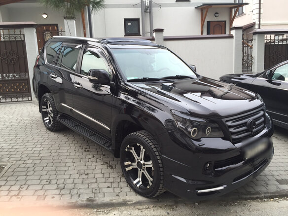 2010 Lexus GX 460 II, чёрный