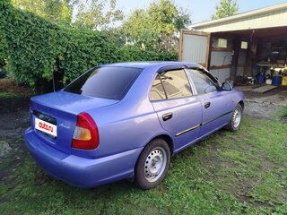 2006 Hyundai Accent ТагАЗ II, фиолетовый, 350000 рублей, вид 2