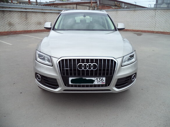 2013 Audi Q5 I (8R) Рестайлинг, серебристый - вид 3