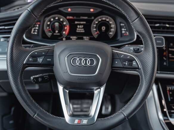 2020 Audi Q8 55 TFSI I (4M), белый - вид 19