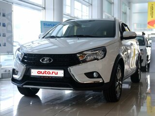 2019 Lada (ВАЗ) Vesta SW I, белый, 1300000 рублей, вид 2