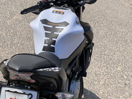 2019 Kawasaki Z 650, белый, 683339 рублей, вид 5