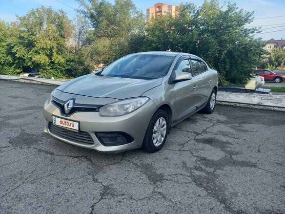 2014 Renault Fluence I Рестайлинг, бежевый