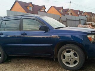 2005 Toyota Highlander I (XU20) Рестайлинг, синий, 1500000 рублей, вид 3