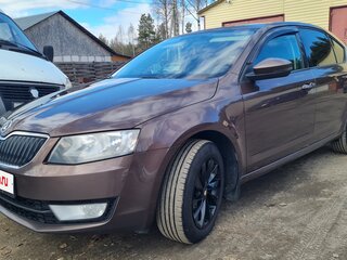 2014 Skoda Octavia III (A7), коричневый, 1049999 рублей, вид 3