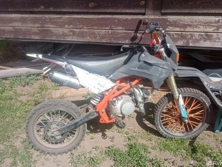 2018 Kayo Basic TT125, чёрный, 50000 рублей, вид 1