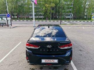 2018 Hyundai Sonata VII (LF) Рестайлинг, чёрный, 2150000 рублей, вид 4