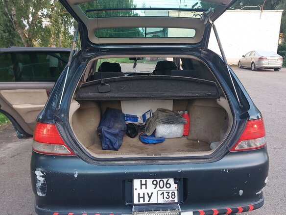 1999 Honda Avancier I, зелёный, 280000 рублей - вид 9