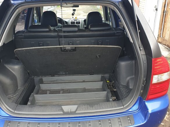 2007 Kia Sportage II, синий, 1000000 рублей - вид 8