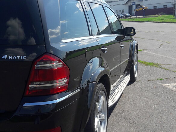 2008 Mercedes-Benz GL-Класс 500 I (X164), коричневый, 1690000 рублей - вид 6