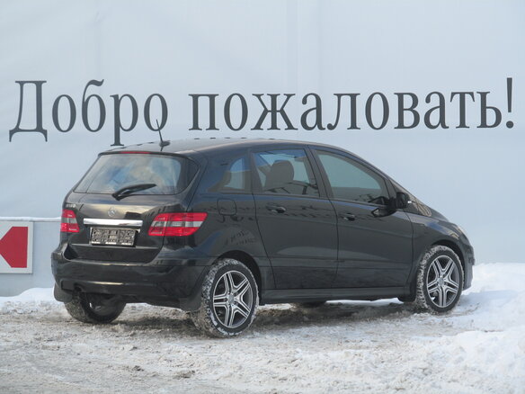 2009 Mercedes-Benz B-Класс 180 I (W245) Рестайлинг, чёрный - вид 3