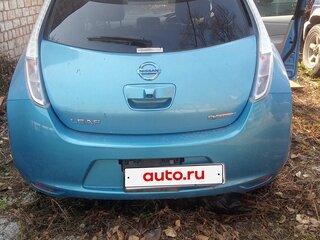 2011 Nissan Leaf I (ZE0/AZE0), синий, 595000 рублей, вид 2