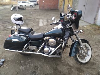 2002 Kawasaki VN1500 Vulcan, зелёный, 500000 рублей, вид 3