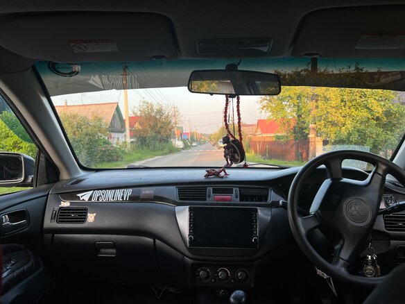 2002 Mitsubishi Lancer Cedia IX, серый, 170000 рублей - вид 7