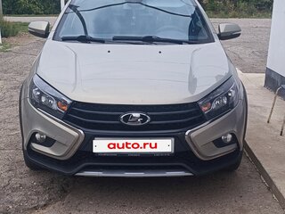 2019 Lada (ВАЗ) Vesta SW Cross I, серебристый, 1100000 рублей, вид 1
