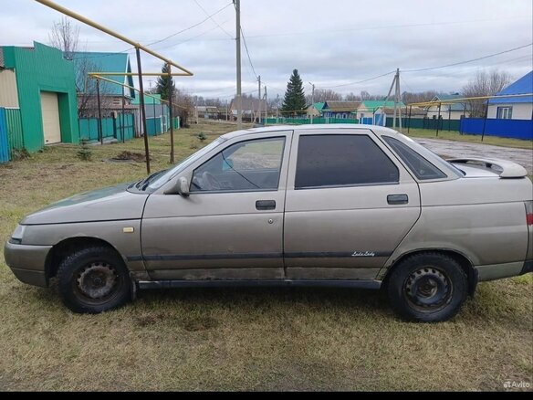 2001 Lada (ВАЗ) 2110, серебристый, 80000 рублей - вид 4