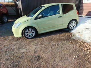 2005 Citroen C2, жёлтый, 290000 рублей, вид 1