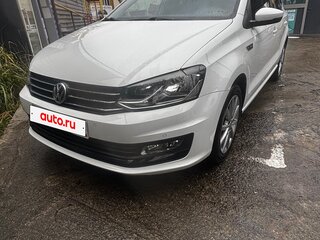 2019 Volkswagen Polo V Рестайлинг, белый, 1200000 рублей, вид 1