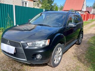 2011 Mitsubishi Outlander II Рестайлинг, чёрный, 1344000 рублей, вид 1