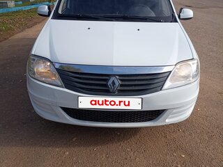 2014 Renault Logan I Рестайлинг, белый, 375000 рублей, вид 2