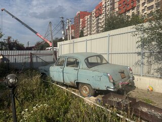 1957 ГАЗ 21 «Волга» 21Г, голубой, 80000 рублей, вид 2